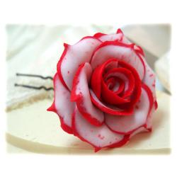 Double Delight Rose Hair Pins