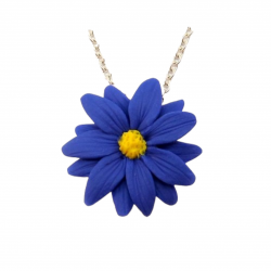 Blue Aster Necklace