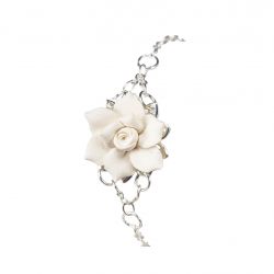 Gardenia Clasp Bracelet