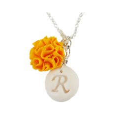 Marigold Initial Necklace