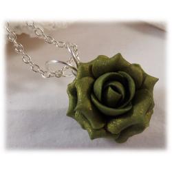 Olive Rose Necklace