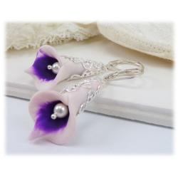 Picasso Calla Lily Earrings