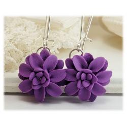 Amethyst-Purple-Dahlia-Earrings
