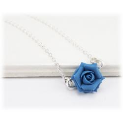 Tiny Rose Simple Necklace