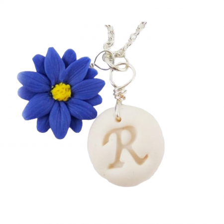 Aster Initial Necklace