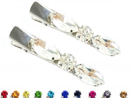 Rhinestone Bridal Style Hair Clips