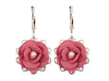 Camellia Filigree Earrings