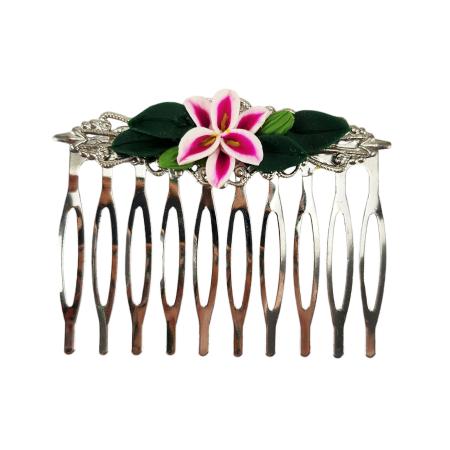 Lily Filigree Hair Comb