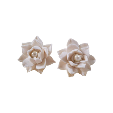 Lotus Stud Earrings