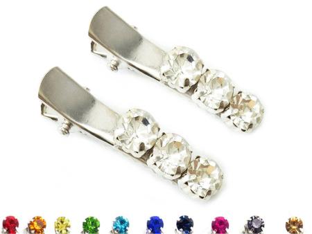 Mini Rhinestone Hair Clips