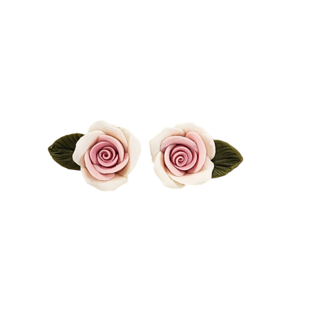 Novia Rose Stud Earrings