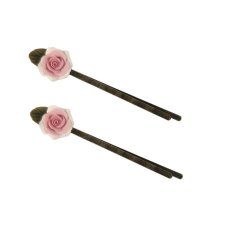 Novia Rose Hair Pins Set