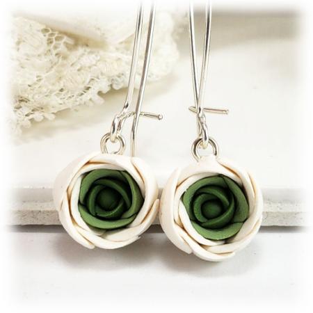 Ranunculus Drop Earrings