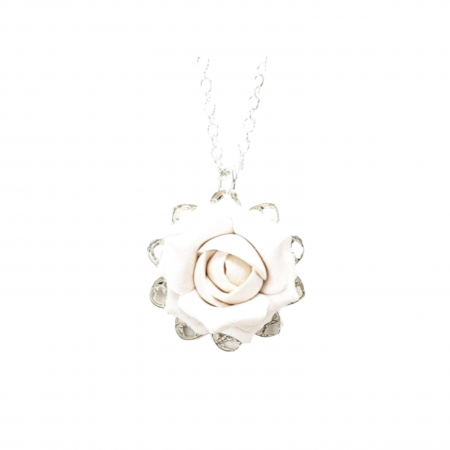 Rose Charm Necklace