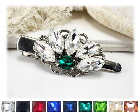 Small Rhinestone Side Hair Clip