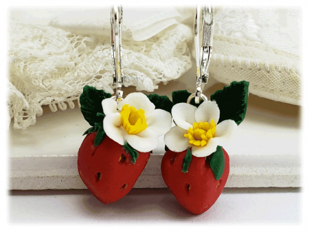 Strawberry Earrings