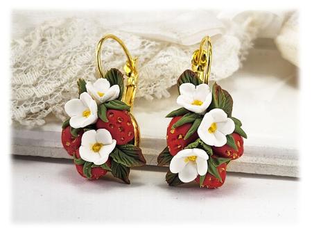 Strawberry Patch Earrings