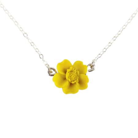 Tiny Buttercup Necklace