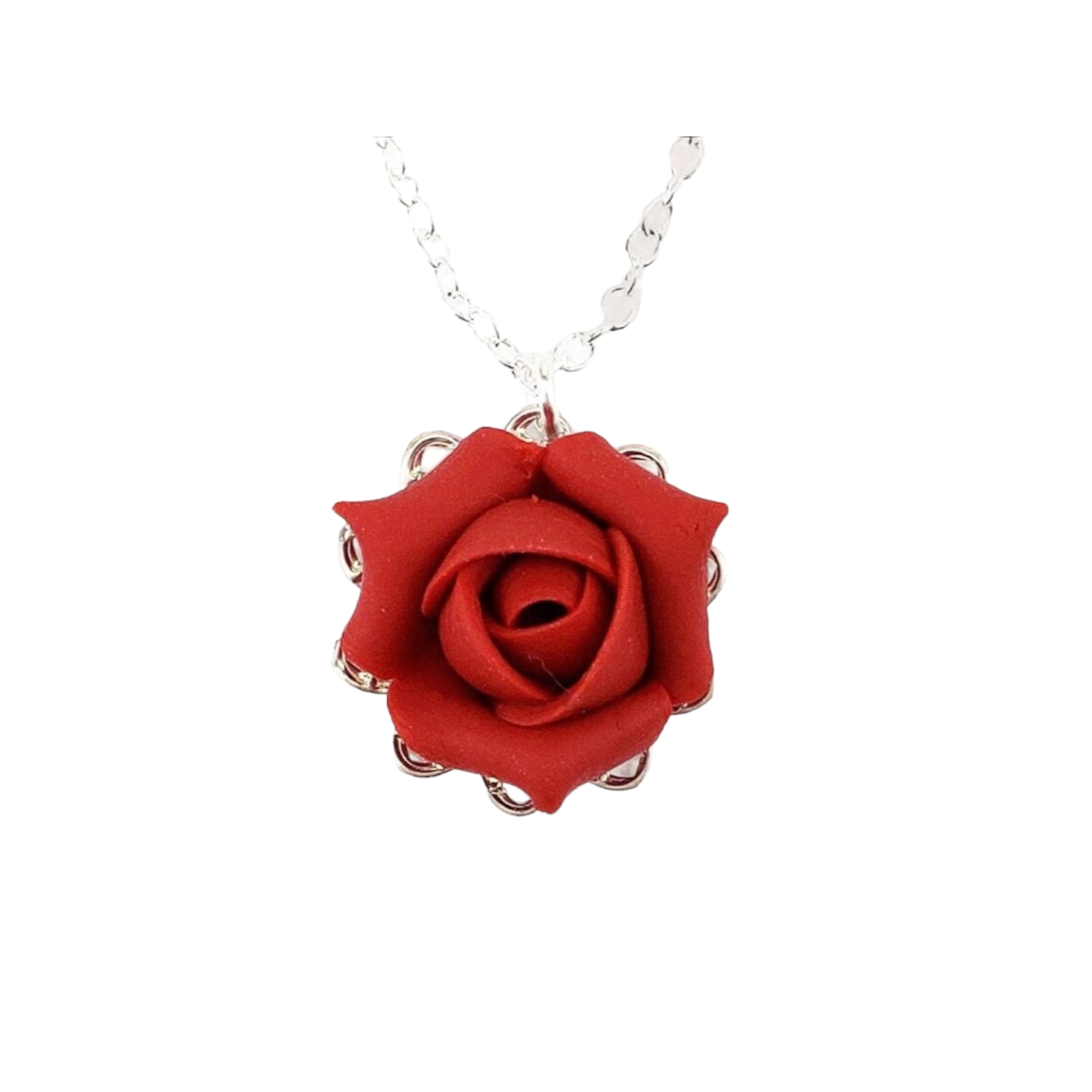  Necklace Pendant Plum Blossom Cherry Flowers Rose