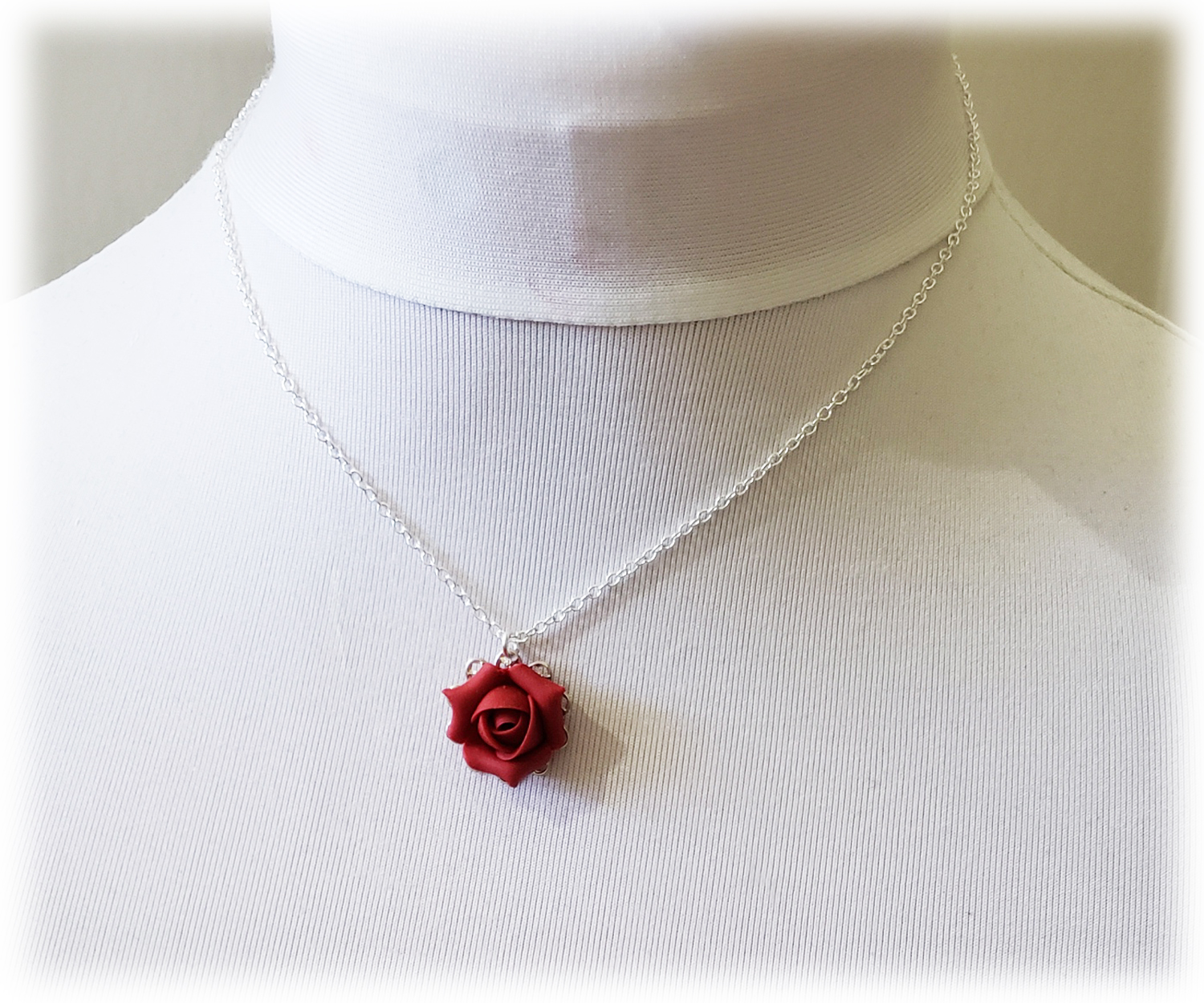Rosebud Charm Necklace | Rosebud Jewelry - Stranded Treasures