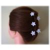 Stephanotis in hair