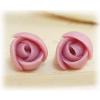 Pink Small Flower Bud Earrings