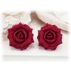 Ruby Rose Stud Earrings