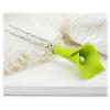 Green Calla Lily Hair Pins