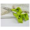 Green Calla Lily Hair Pins