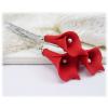 Red Calla Lily Hair Pins