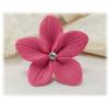 Pink Flower Hair Pins