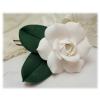 Realistic Gardenia Leaf Hair Flower