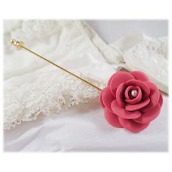 Camellia Stick Pin or Brooch Pin