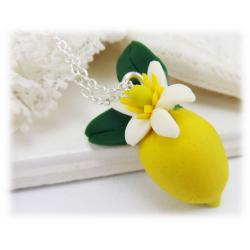 Citrus Lemon Necklace