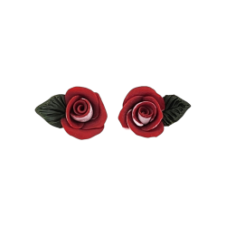 Osiria Rose Bud Stud Earrings