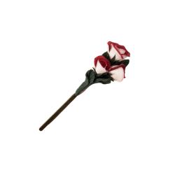 Osiria Red Rose Bobby Pin