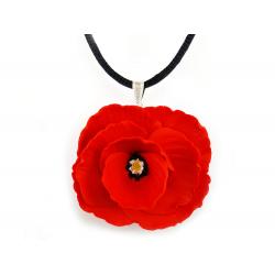 Large Poppy Choker Necklace