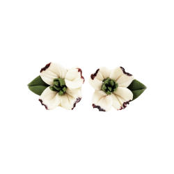 Dogwood Leaf Stud Earrings