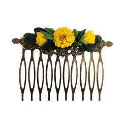 Vintage Style Dandelion Hair Comb