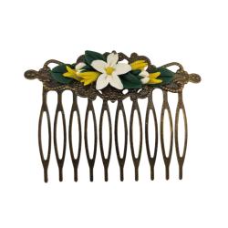 Vintage Style Jasmine Hair Comb