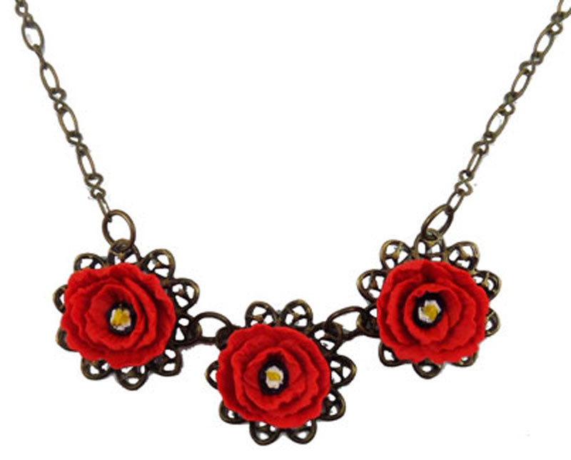 Poppy Jewelry | A Collection of Handmade Poppy Designs